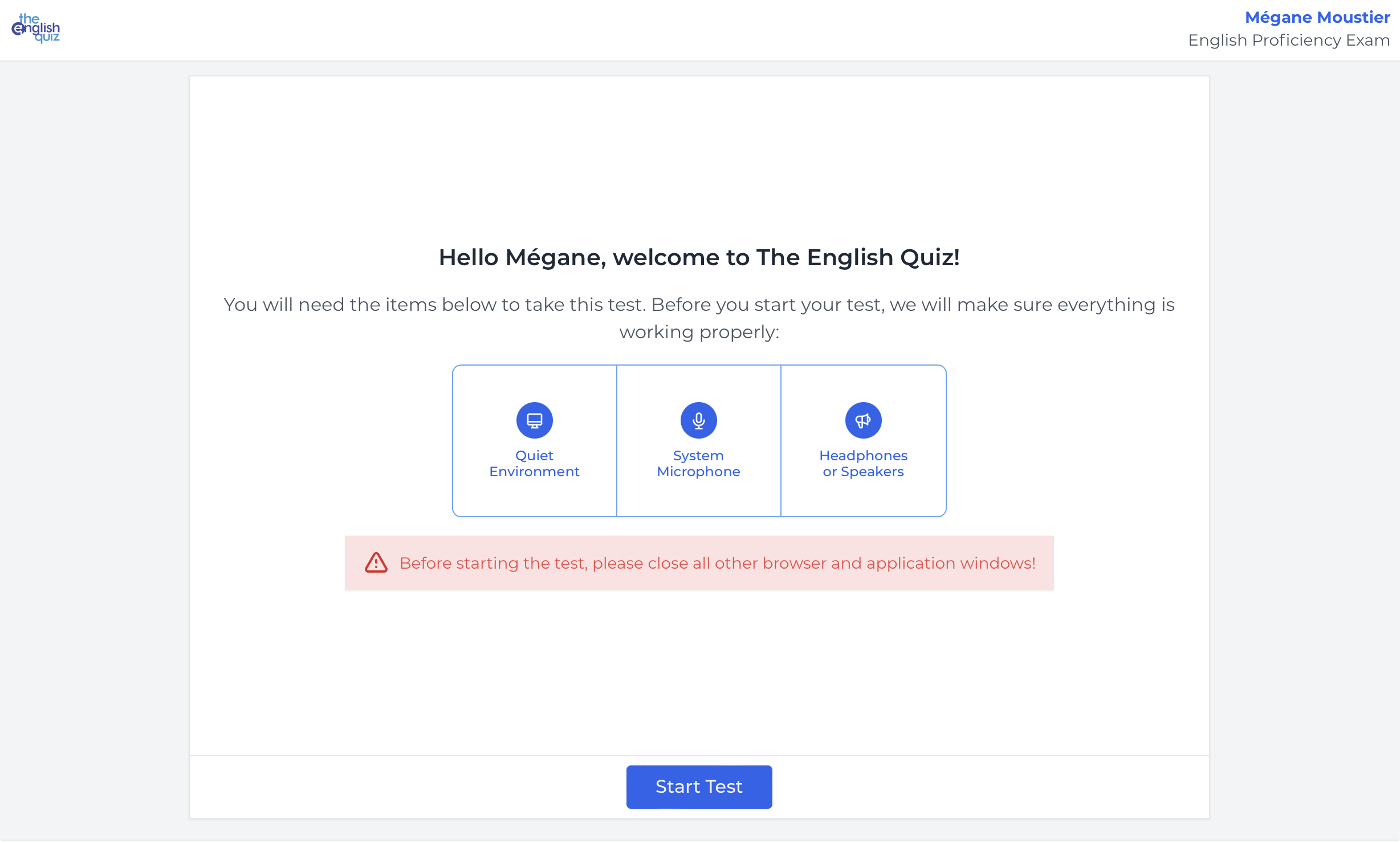 Quiz your English, Software